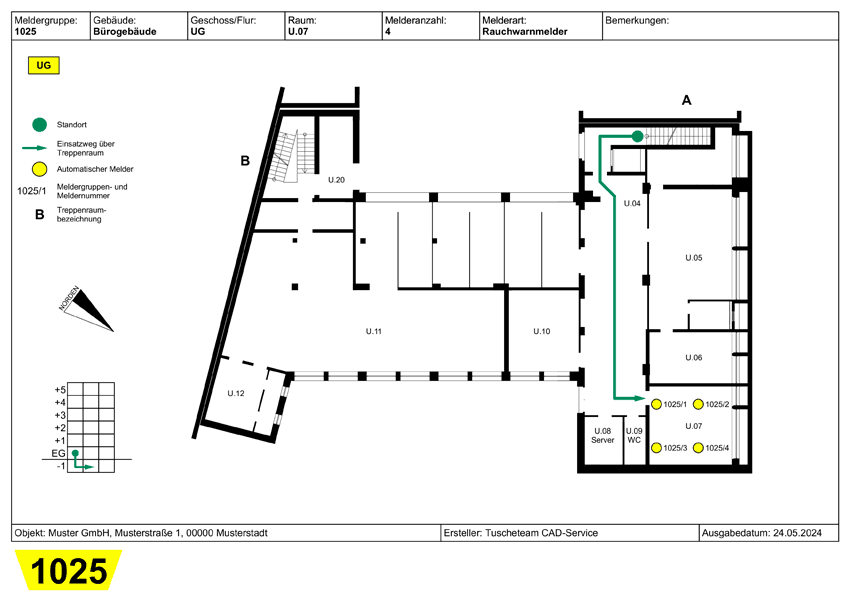 feuerwehrlaufkarte-din-14095-2-tuscheteam-cad-service feuerwehrlaufkarte-din-14095-2-tuscheteam-cad-service